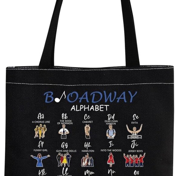 Accessories - Musical Lover Tote Bag Polyester Women's Gift Fashion Accessory
